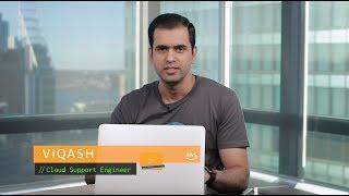 Viqash vous montre comment répliquer une instance de base de données MySQL Amazon RDS vers un environnement sur site.