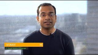 Watch Vinay's video to learn more (2:02)