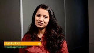 Watch Amrutha's video to learn more (2:26)