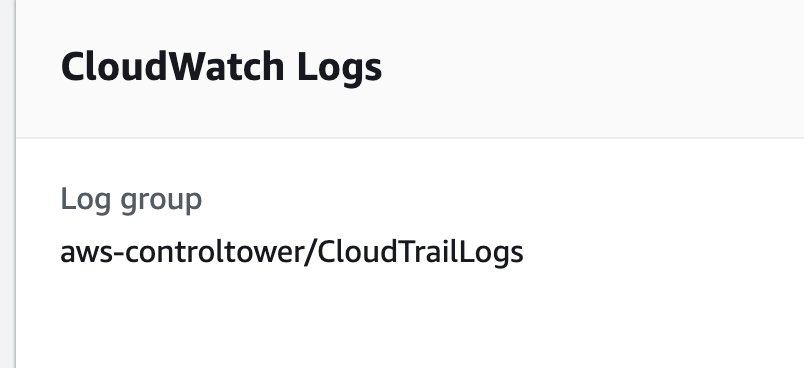 CloudWatch logs
