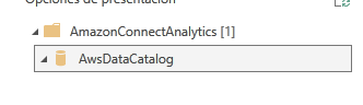 I can't see the tables inside AwsDataCatalog