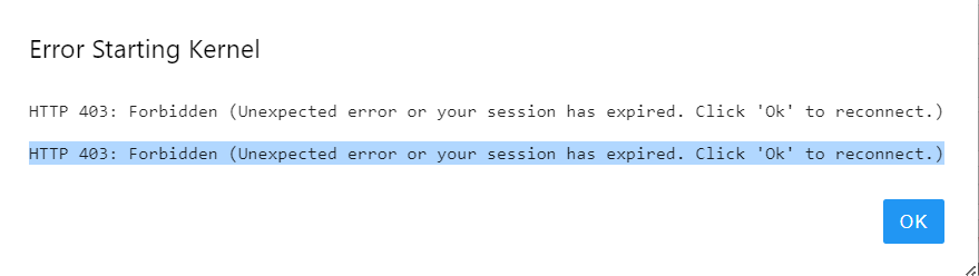 kernel related error